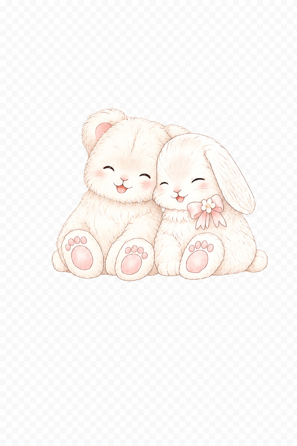 くまさんとここあちゃん